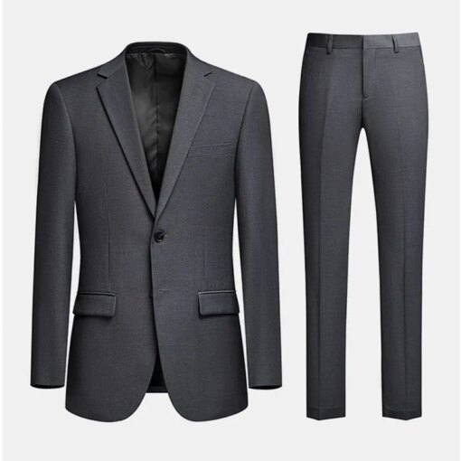 Buy 8130-T-Business slim professional formal wear Korean version gray casual suit man online shopping cheap