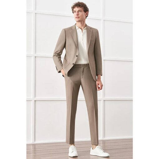 Buy 8645-T-Men's summer new Customized suit bottoming Customized suit half sleeve online shopping cheap