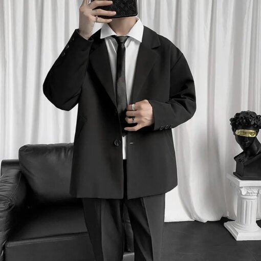 Buy 8896-T Customized suit men's short sleeve loose casual men's half sleeve Customized suit online shopping cheap