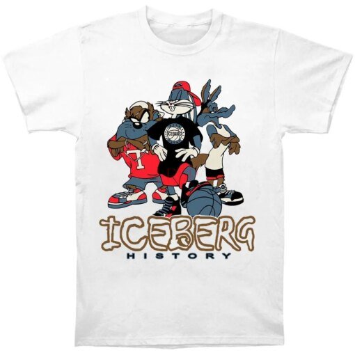 Buy 90s History Iceberg T Shirt GOOD QUALITY RARE online shopping cheap