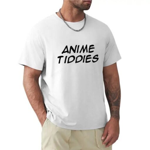 Buy Anime Tiddies T-Shirt tees black t shirts boys t shirts new edition t shirt plain black t shirts men online shopping cheap