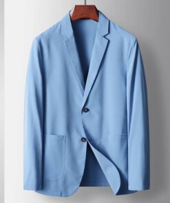 B1138-Men’s loose fitting summer customized suit, casual
