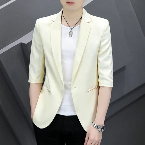 Buy B1430-Men's casual spring and autumn suit