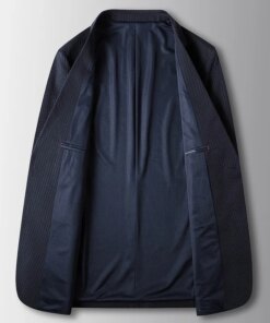 B1935-Men’s casual spring and autumn suit, men’s loose coat