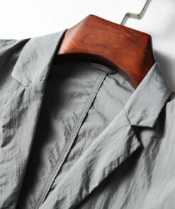 B2283-Men’s suit winter plush style, customizable
