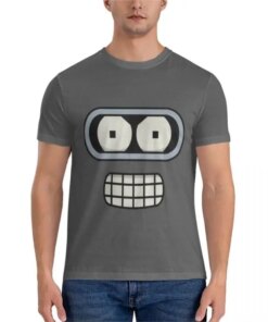 Bender’s Face Classic T-Shirt Short sleeve tee men men graphic t shirts men workout shirt black tshirt men summer tops