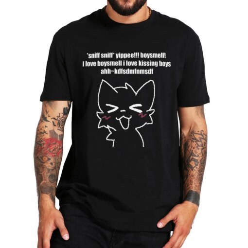 Buy Boysmell T Shirt Funny Adult Humor Jokes Meme Trend Tops 100% Cotton Unisex Casual Soft Men Women T-shirt EU Size online shopping cheap
