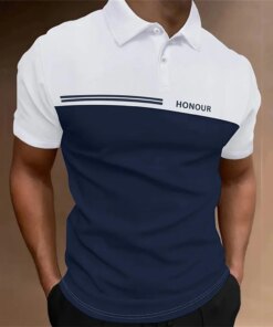 Business Men’s Polo Shirt Pure Color T Shirt Casual Tops Fashion Sport Wear Oversized Polo Shirts Man Clothes With Short Sleeve