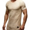 Buy C-Short-sleeved men's T-shirt spring and summer new youth students sports and leisure embroidery T trend online shopping cheap