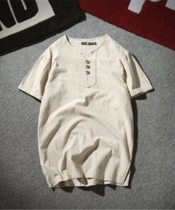 C-Summer Embroidered Lapel Trend Half Sleeve Harbor T-Shirt