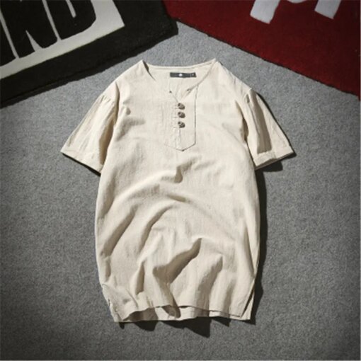 Buy C-Summer Embroidered Lapel Trend Half Sleeve Harbor T-Shirt online shopping cheap