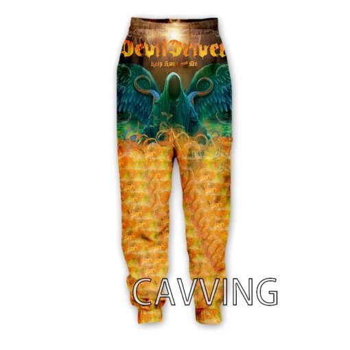 Buy CAVVING 3D Print Devildriver Band Casual Pants Sports Sweatpants Straight Pants Sweatpants Jogging Pants Trousers online shopping cheap