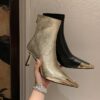 Buy CHIKO Abida Pointy Toe Stiletto Ankle Boots online shopping cheap