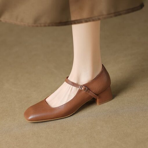 Buy CHIKO Adeline Square Toe Block Heels Mary Jane Shoes online shopping cheap