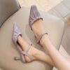 Buy CHIKO Agnetta Square Toe Stiletto Slingback Shoes online shopping cheap