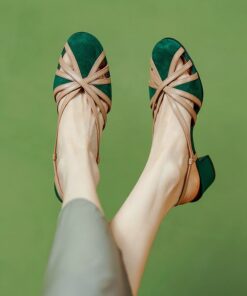 CHIKO Alanze Round Toe Block Heels Heeled Sandals