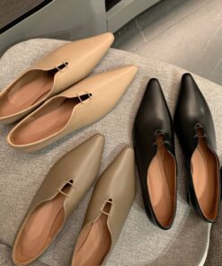 CHIKO Alex Ann Square Toe Block Heels Pumps Shoes