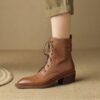 Buy CHIKO Almira Pointy Toe Block Heels Ankle Boots online shopping cheap