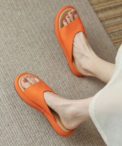 CHIKO Almunda Open Toe Flatforms Slides Sandals