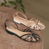 Buy CHIKO Alondra Round Toe Block Heels Flats Sandals online shopping cheap