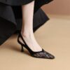 CHIKO Alonzo Pointy Toe Stiletto Slingback Shoes