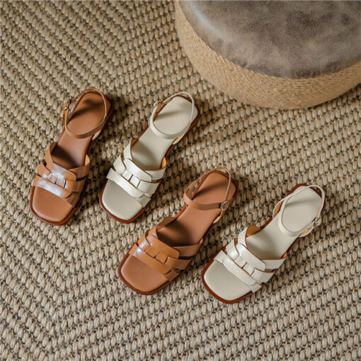 Buy CHIKO Alvino Open Toe Block Heels Flats Sandals online shopping cheap