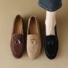 Buy CHIKO Amberlyn Round Toe Block Heels Loafers Shoes online shopping cheap