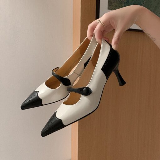 Buy CHIKO Amberlynn Pointy Toe Stiletto Mary Jane Shoes online shopping cheap