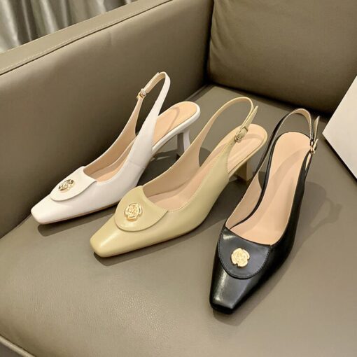 Buy CHIKO Anastasia Square Toe Chunky Heels Slingback Shoes online shopping cheap