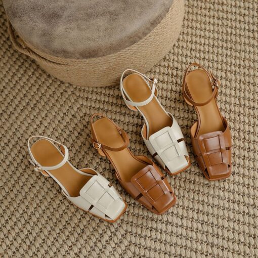 Buy CHIKO Apolinaria Square Toe Block Heels Heeled Sandals online shopping cheap