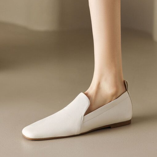 Buy CHIKO Arely Square Toe Block Heels Loafer Flats online shopping cheap