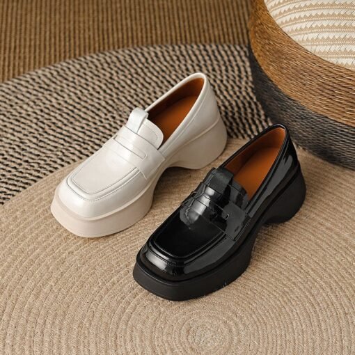 Buy CHIKO Atanasia Square Toe Flatforms Loafers Shoes online shopping cheap