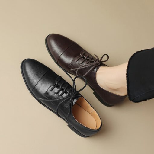 Buy CHIKO Ayla Round Toe Block Heels Oxfords Shoes online shopping cheap