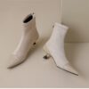 Buy CHIKO Batoul Pointy Toe Kitten Heels Ankle Boots online shopping cheap