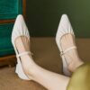 Buy CHIKO Bobbi-Ann Square Toe Block Heels Mary Jane Shoes online shopping cheap