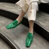 Buy CHIKO Bohdana Square Toe Block Heels Loafer Flats online shopping cheap