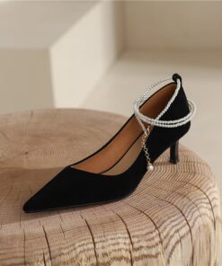 CHIKO Branca Pointy Toe Stiletto Pumps Shoes