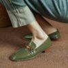 Buy CHIKO Brieann Square Toe Block Heels Loafers Shoes online shopping cheap
