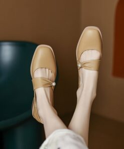 CHIKO Brisa Square Toe Block Heels Mary Jane Shoes