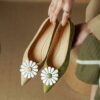 Buy CHIKO Bronnie Pointy Toe Block Heels Pumps Shoes online shopping cheap