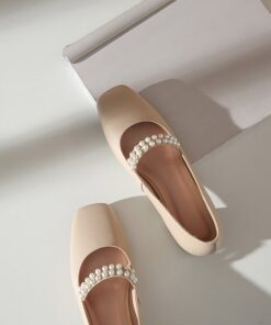 CHIKO Bushra Square Toe Block Heels Mary Jane Shoes
