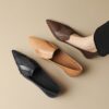 Buy CHIKO Cala Pointy Toe Block Heels Loafers Shoes online shopping cheap