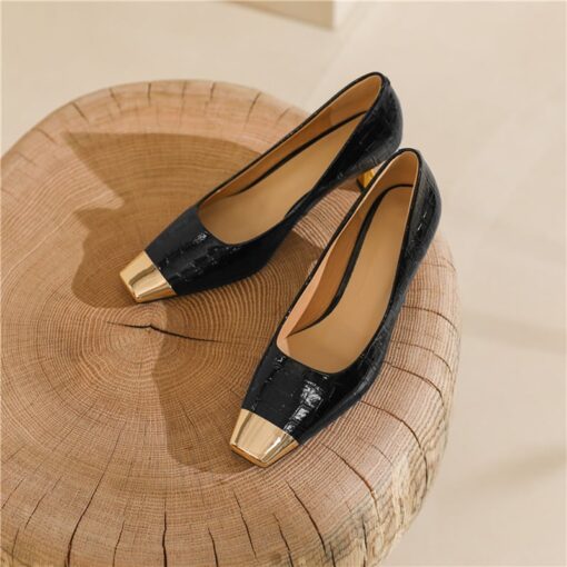 Buy CHIKO Calisto Square Toe Kitten Heels Pumps Shoes online shopping cheap