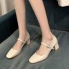 Buy CHIKO Camisha Square Toe Block Heels Mary Jane Shoes online shopping cheap