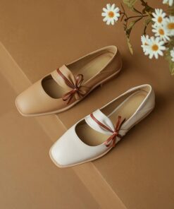 CHIKO Candi Square Toe Block Heels Mary Jane Shoes