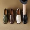 Buy CHIKO Carabelle Square Toe Block Heels Loafers Shoes online shopping cheap