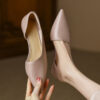 Buy CHIKO Carem Pointy Toe Block Heels Pumps Shoes online shopping cheap