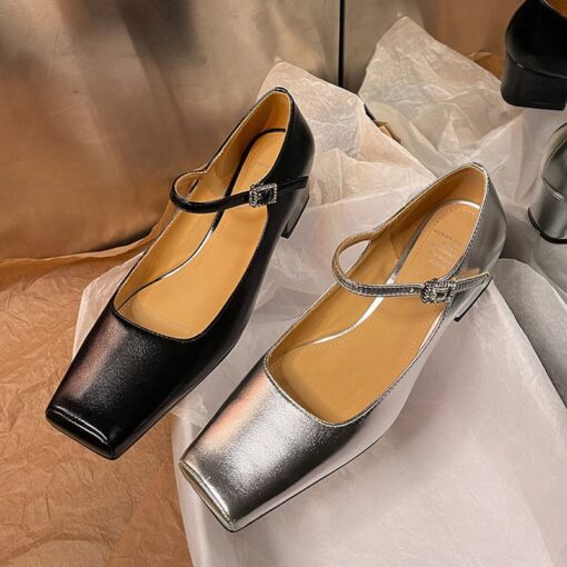 Buy CHIKO Carlisha Square Toe Block Heels Mary Jane Shoes online shopping cheap