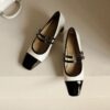 Buy CHIKO Chakra Square Toe Block Heels Mary Jane Shoes online shopping cheap