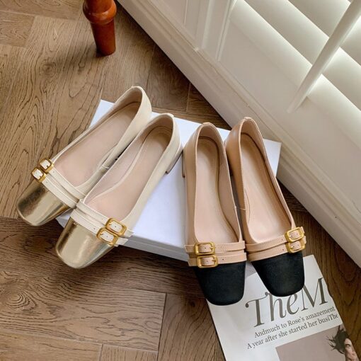 Buy CHIKO Charnika Square Toe Block Heels Pumps Shoes online shopping cheap